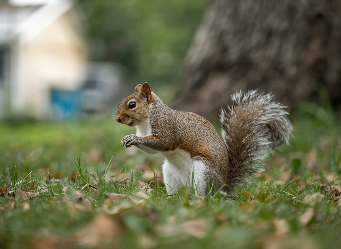 Squirrel — species handled by independent operators via Indiana Dead Animal Removal